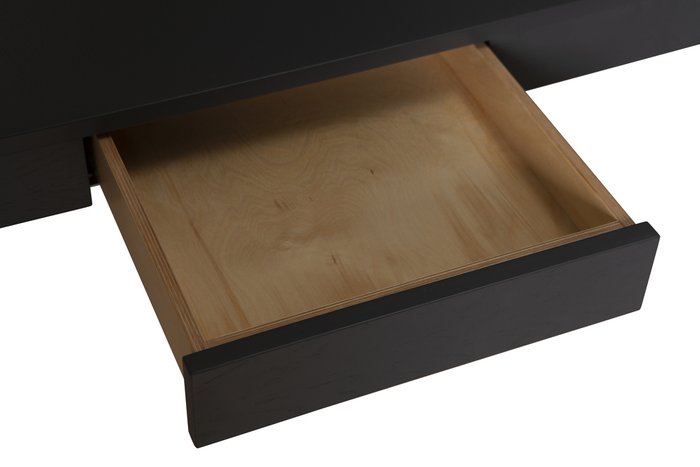 Стол обеденный с ящиком Soho цвета графит - купить Обеденные столы по цене 63700.0