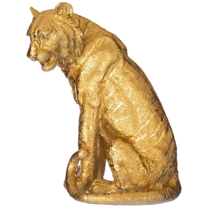 Фигурка Тигр золотого цвета - купить Фигуры и статуэтки по цене 8618.0