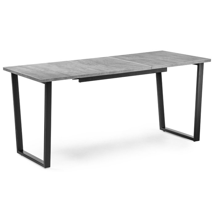 Раздвижной обеденный стол Лота Лофт серого цвета - купить Обеденные столы по цене 11796.0