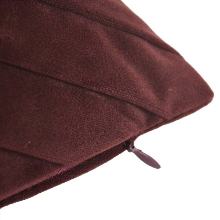 Наволочка Версаль №8 30х50 бордового цвета  - лучшие Чехлы для подушек в INMYROOM