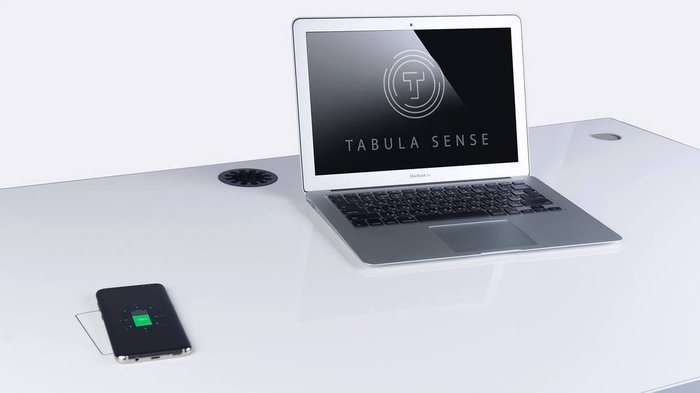 Рабочий стол Tabula Sense Smart Desk White - купить Письменные столы по цене 129900.0