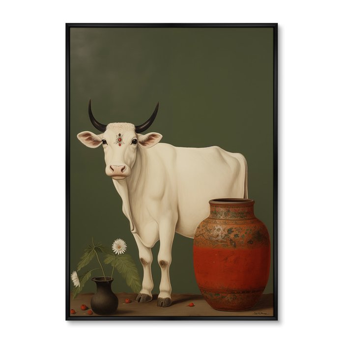 Репродукция картины Cows, No 2, 2024г.