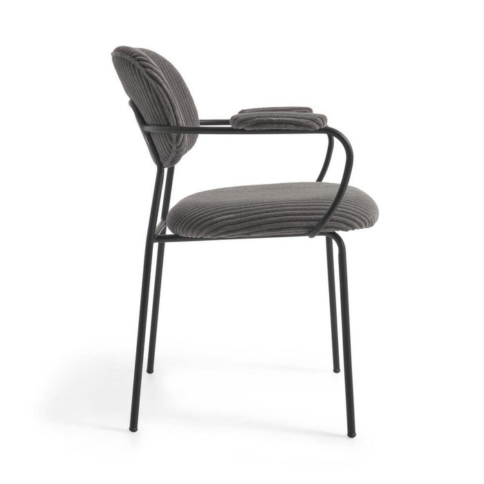 Стул Auxtina серого цвета - купить Обеденные стулья по цене 24990.0