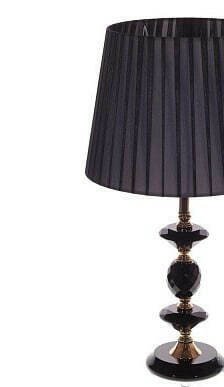 Светильник настольный Муар черного цвета - купить Настольные лампы по цене 9600.0