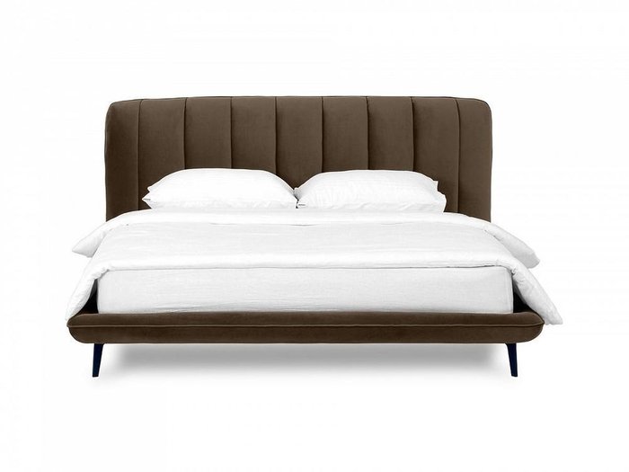 Кровать Amsterdam 180х200 темно-коричневого цвета - купить Кровати для спальни по цене 74880.0
