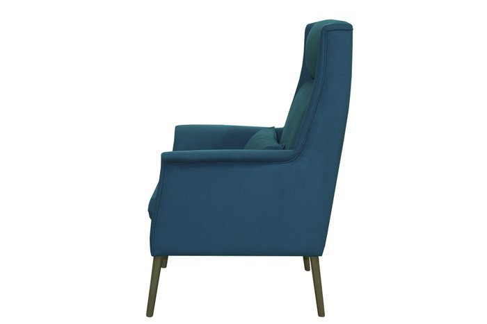 Кресло Otura в обивке темно-синего цвета - лучшие Интерьерные кресла в INMYROOM