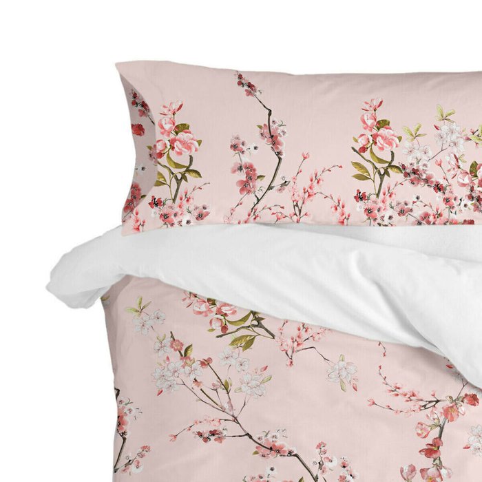Набор из двух наволочек Chinoiserie 45x110 розового цвета - купить Наволочки по цене 4239.0