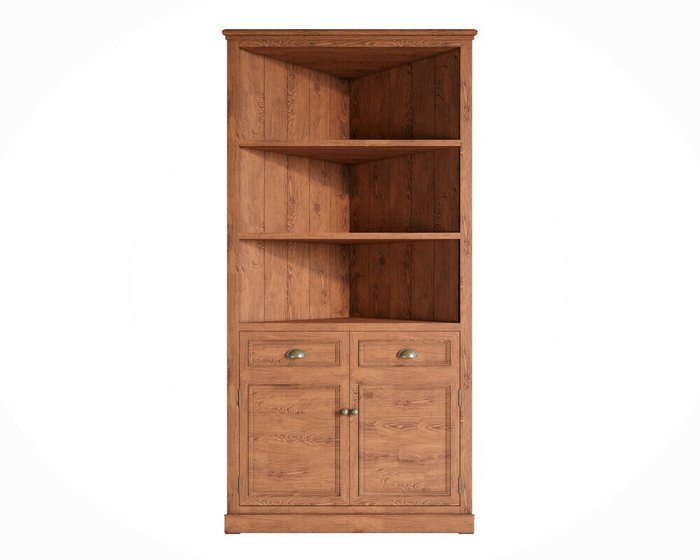 Угловой книжный шкаф Palermo natural Угловой книжный шкаф Palermo natural