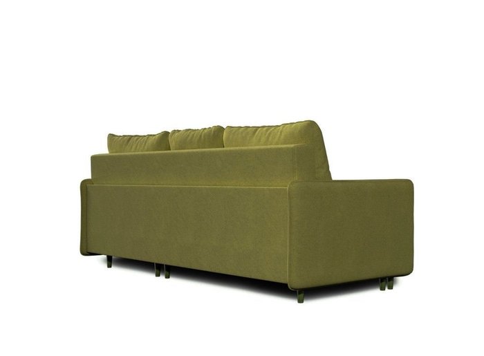 Диван-кровать Ron зеленого цвета   - лучшие Угловые диваны в INMYROOM