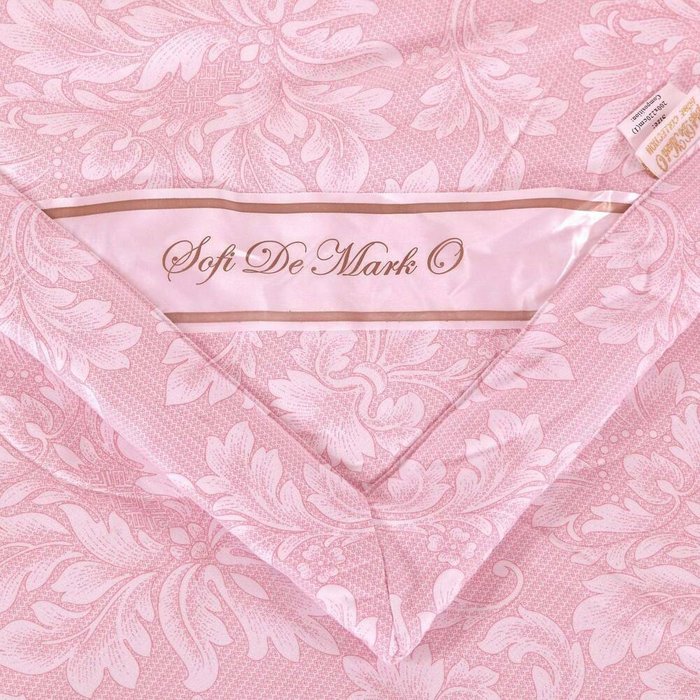 Комплект постельного белья Гермес №5 200х220 розового цвета - лучшие Комплекты в INMYROOM