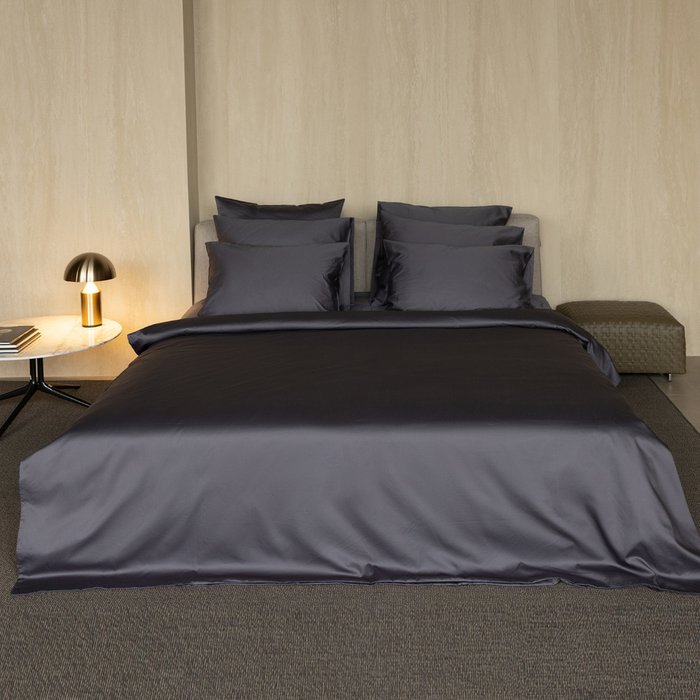 Комплект постельного белья Mollen 150х200 грайитно-серого цвета - купить Комплекты по цене 23000.0