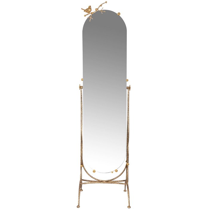 Напольное зеркало Терра бронзового цвета