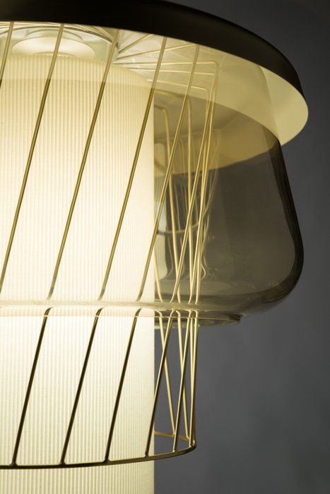 Подвесной светильник Silk Road золотого цвета - лучшие Потолочные светильники в INMYROOM