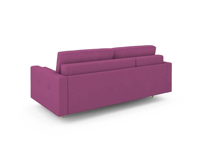 Угловой Диван-кровать Отто пурпурного цвета левый - лучшие Угловые диваны в INMYROOM