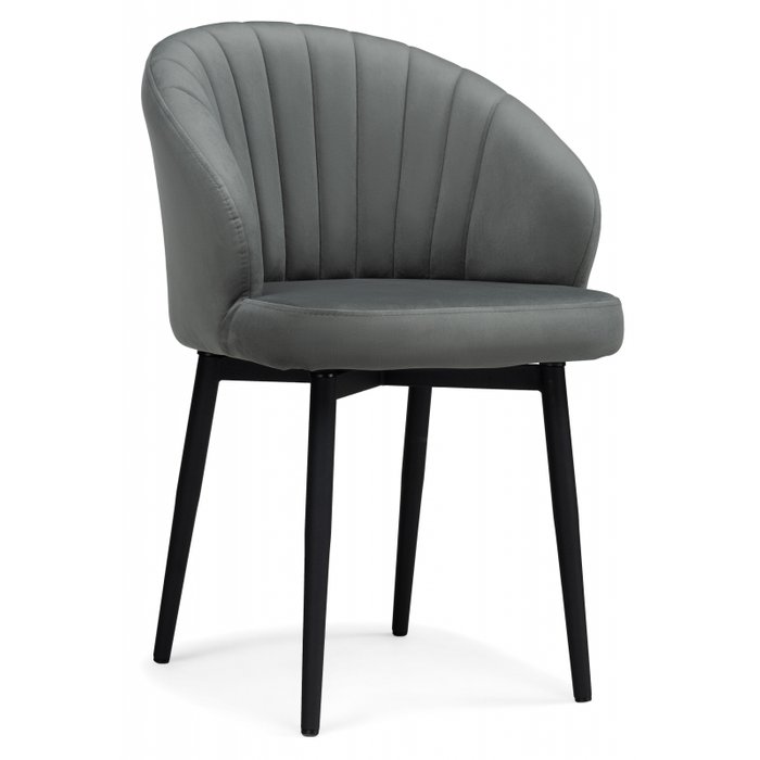 Обеденный стул Бэнбу серого цвета