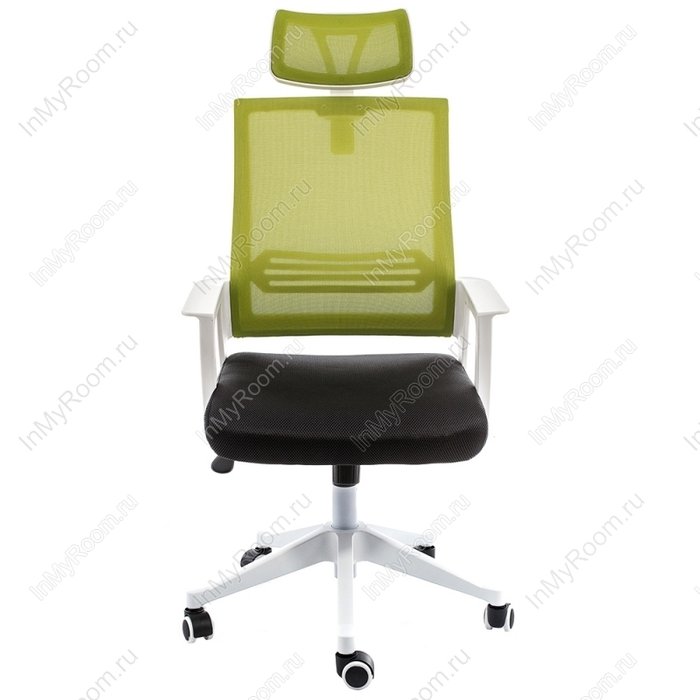Компьютерное кресло Dreamer черно-зеленого цвета - купить Офисные кресла по цене 5900.0