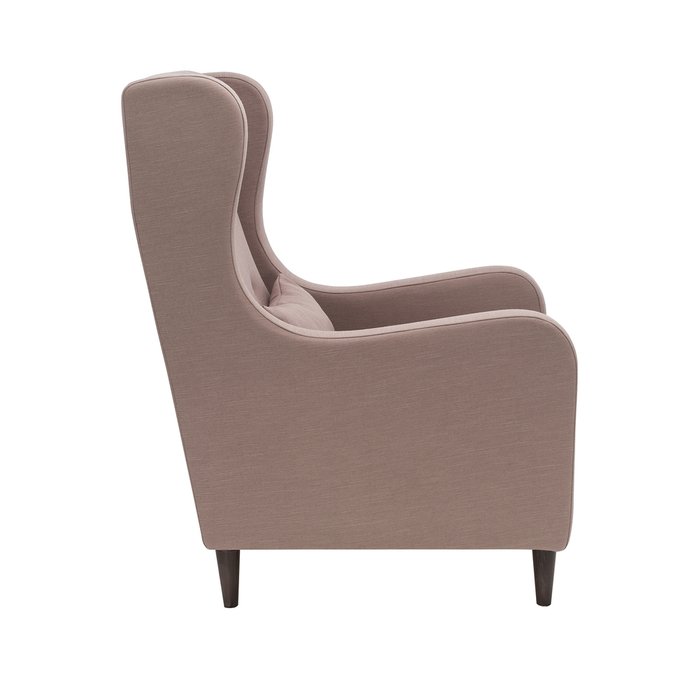 Кресло Галант серо-розового цвета - лучшие Интерьерные кресла в INMYROOM