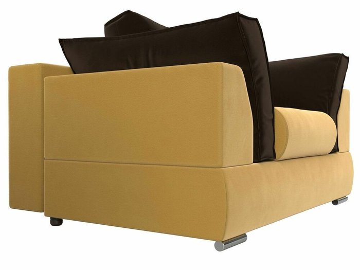 Кресло Пекин желто-коричневого цвета - лучшие Интерьерные кресла в INMYROOM