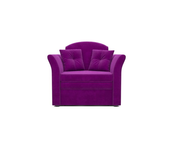 Кресло-кровать Малютка 2 фиолетового цвета - купить Интерьерные кресла по цене 19590.0