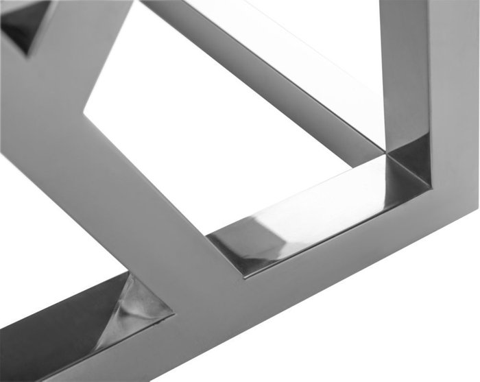 Стол журнальный Geometric из дерева и металла - лучшие Журнальные столики в INMYROOM