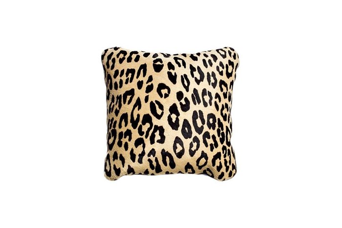 Подушка меховая "Леопард"