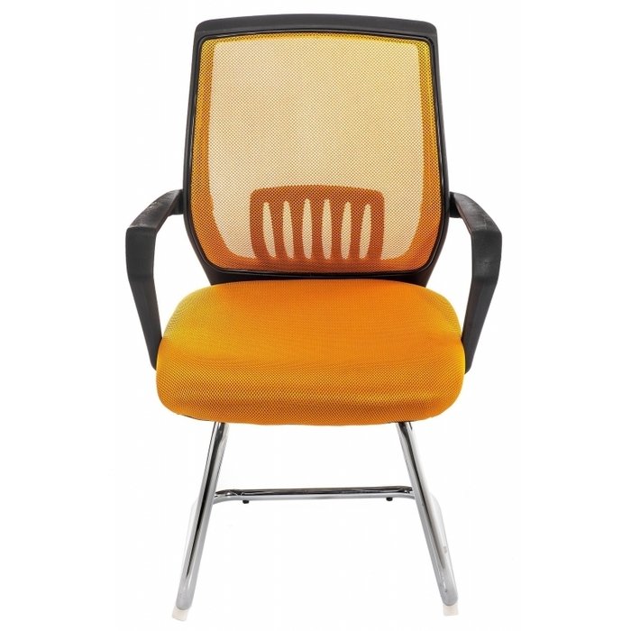 Стул Point оранжево-черного цвета - купить Обеденные стулья по цене 4300.0