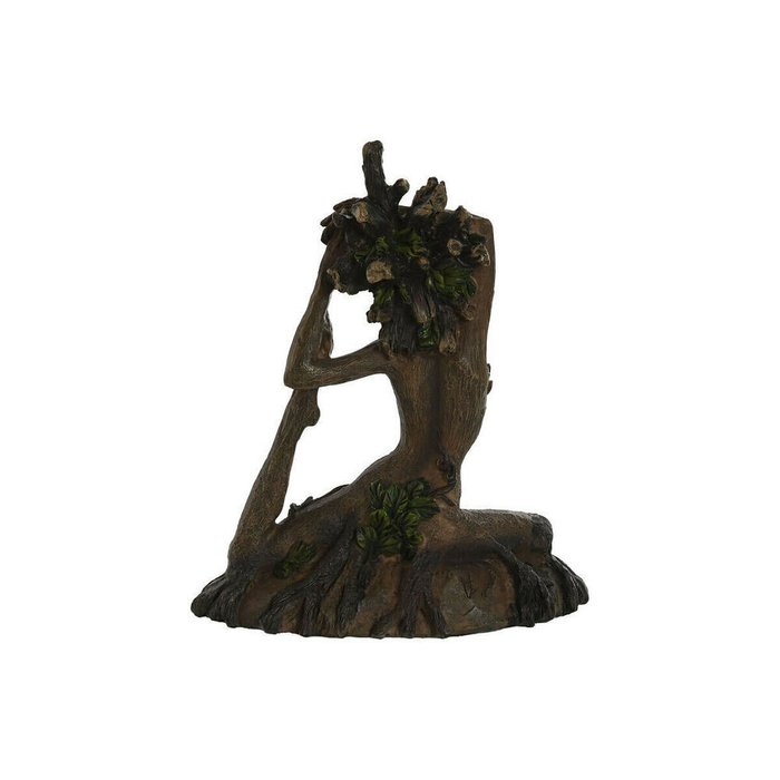 Декоративная фигура Коричневый Yoga Индиец 13 x 6 x 16 cm (2 штук) - лучшие Фигуры и статуэтки в INMYROOM