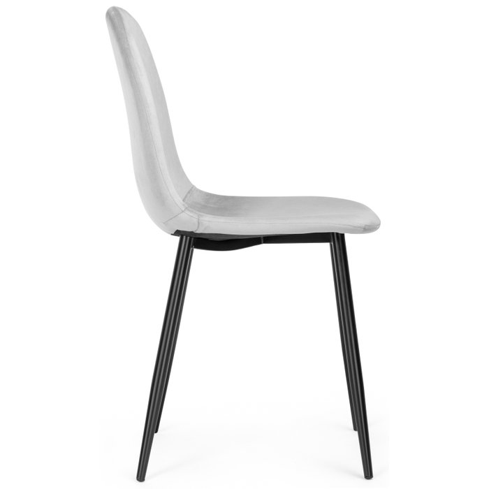 Стул Lilu светло-серого цвета - лучшие Обеденные стулья в INMYROOM