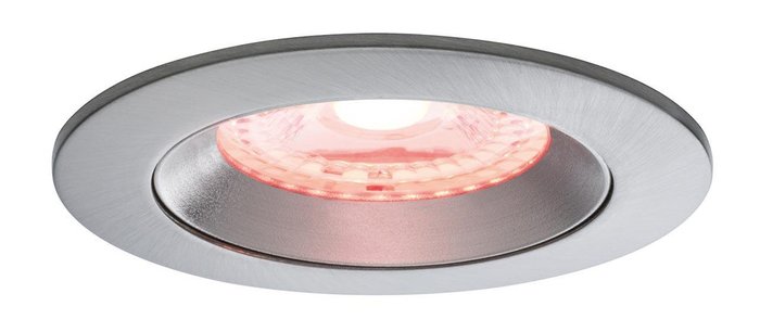 Встраиваемый светодиодный светильник Lensl серого цвета - лучшие Встраиваемые споты в INMYROOM