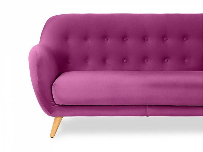 Диван Loa пурпурного цвета - лучшие Прямые диваны в INMYROOM