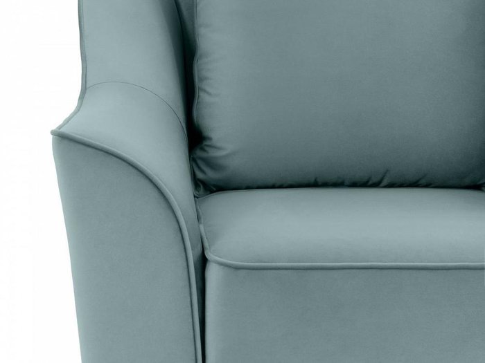 Кресло Vermont серо-голубого цвета - лучшие Интерьерные кресла в INMYROOM