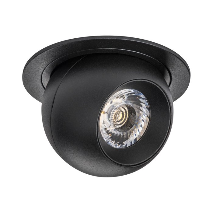 Светильник INTERO LED 9W 850LM 24G ЧЕРНЫЙ 3000K (217617+217072) - лучшие Встраиваемые споты в INMYROOM Светильник INTERO LED 9W 850LM 24G ЧЕРНЫЙ 3000K (217617+217072) - лучшие Встраиваемые споты в INMYROOM