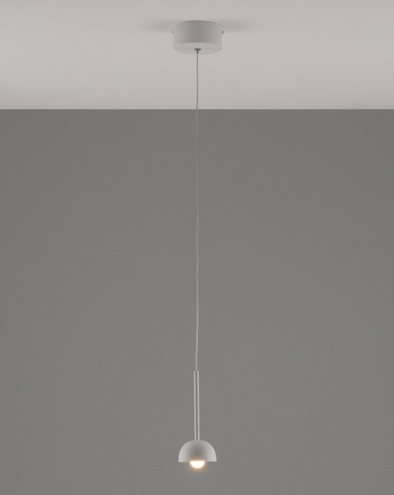 Подвесной светодиодный светильник Fiona белого цвета - купить Подвесные светильники по цене 4390.0