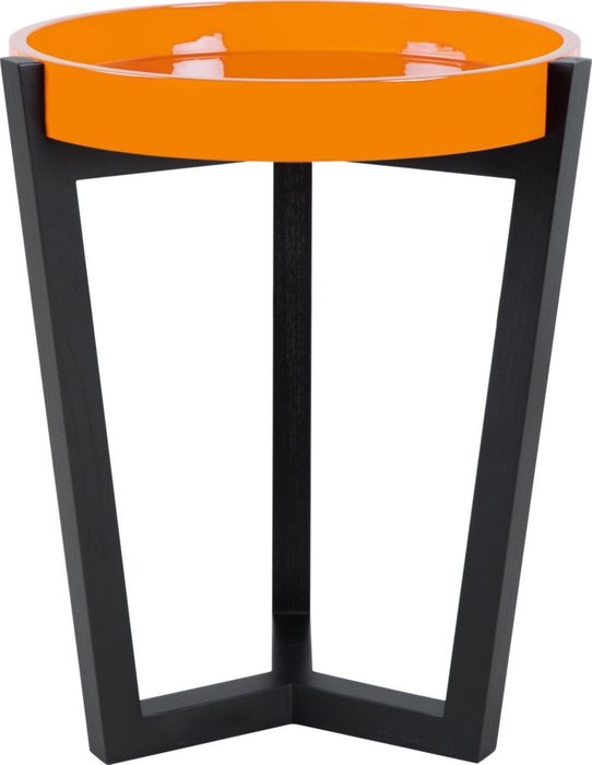 Стол журнальный Black / Orange  - купить Кофейные столики по цене 19240.0