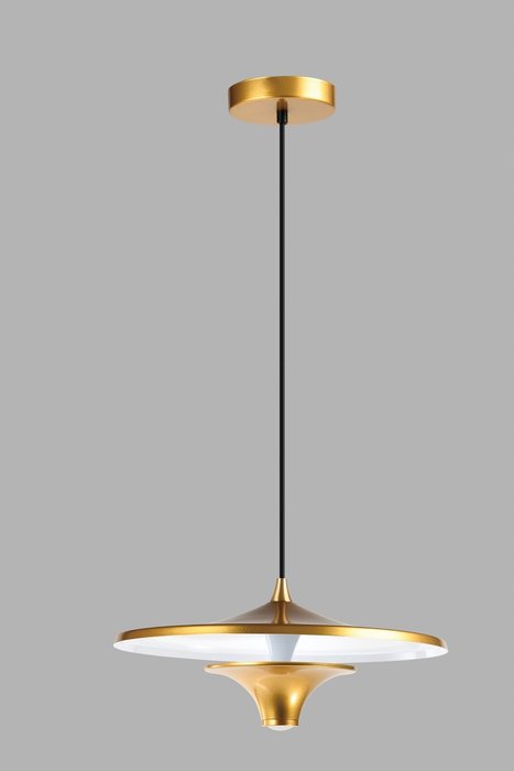 Светильник подвесной Milan золотого цвета - лучшие Подвесные светильники в INMYROOM