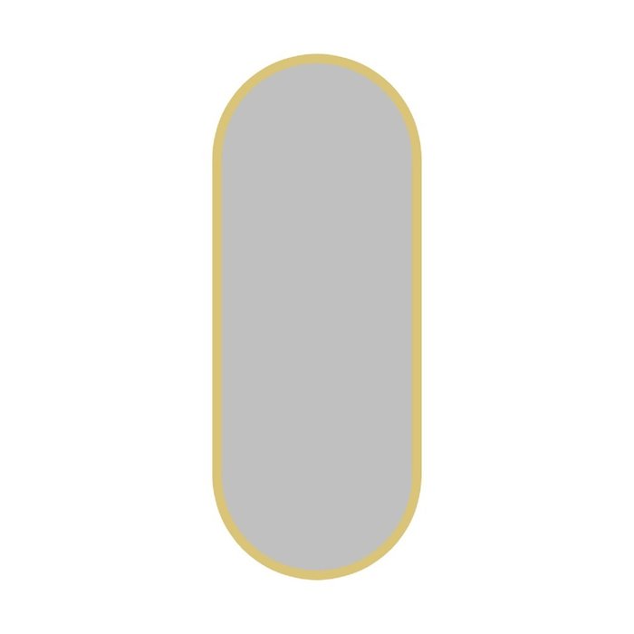 Настенное зеркало Harmony max 60х180 в металлической раме золотого цвета