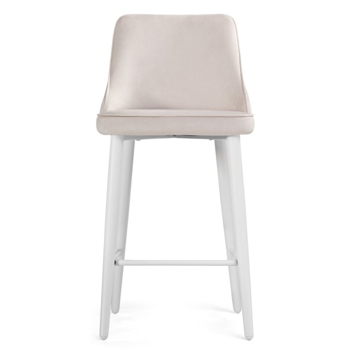 Полубарный стул Атани кремово-дымчатого цвета - купить Барные стулья по цене 7790.0