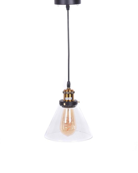 Подвесной светильник Nubi с прозрачным плафоном - купить Подвесные светильники по цене 5100.0