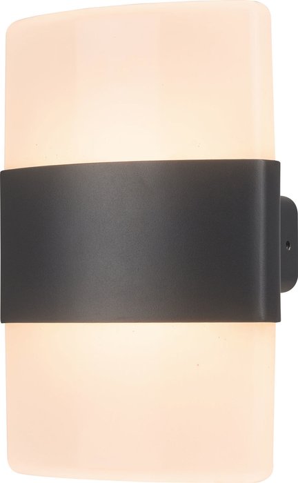 Уличный настенный светильник Via del Corso серого цвета - купить Настенные уличные светильники по цене 5240.0