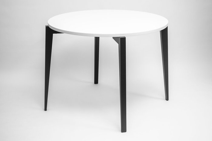 Стол обеденный Circus Compact черно-белого цвета - лучшие Обеденные столы в INMYROOM