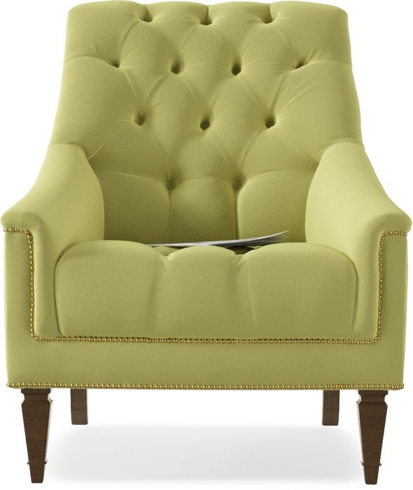 Кресло Элеганс Schnadig Green светло-зеленого цвета - купить Интерьерные кресла по цене 25000.0