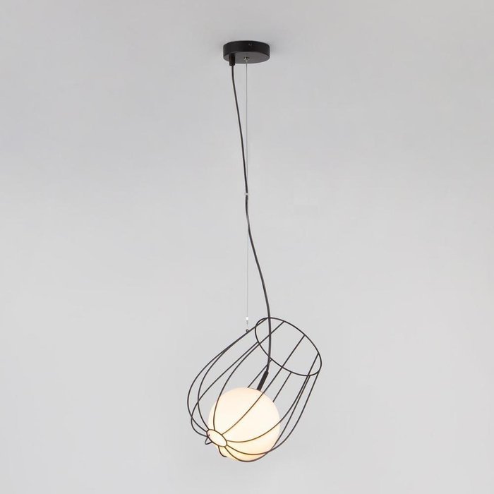 Подвесной светильник Basket из металла и стекла