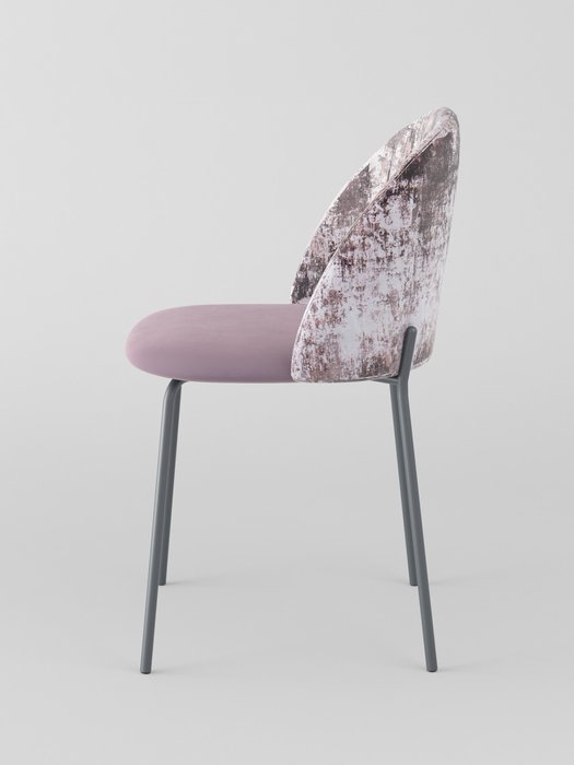 Стул Монти серо-розового цвета - купить Обеденные стулья по цене 6800.0