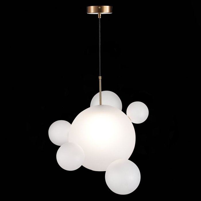  Светильник подвесной Bopone с белым плафоном - лучшие Подвесные светильники в INMYROOM