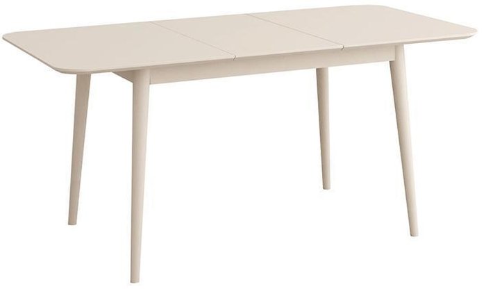 Стол обеденный раздвижной Сканди молочного цвета - лучшие Обеденные столы в INMYROOM