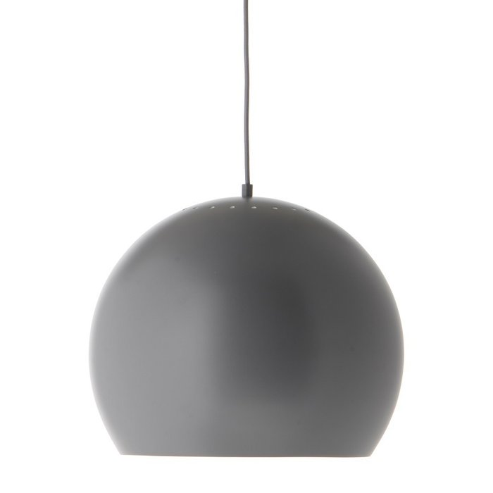 Подвесная лампа Ball серого цвета