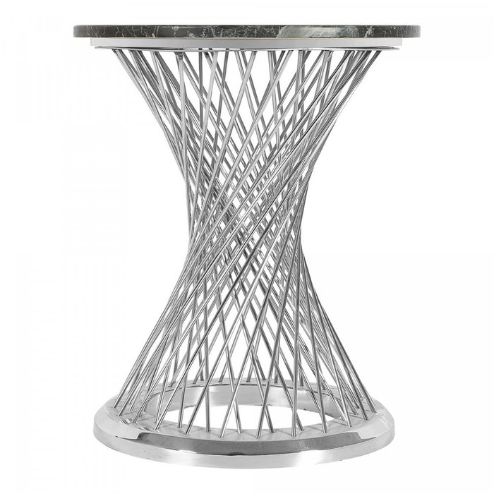 Приставной столик со столешницей из искусственного мрамора - купить Кофейные столики по цене 51200.0