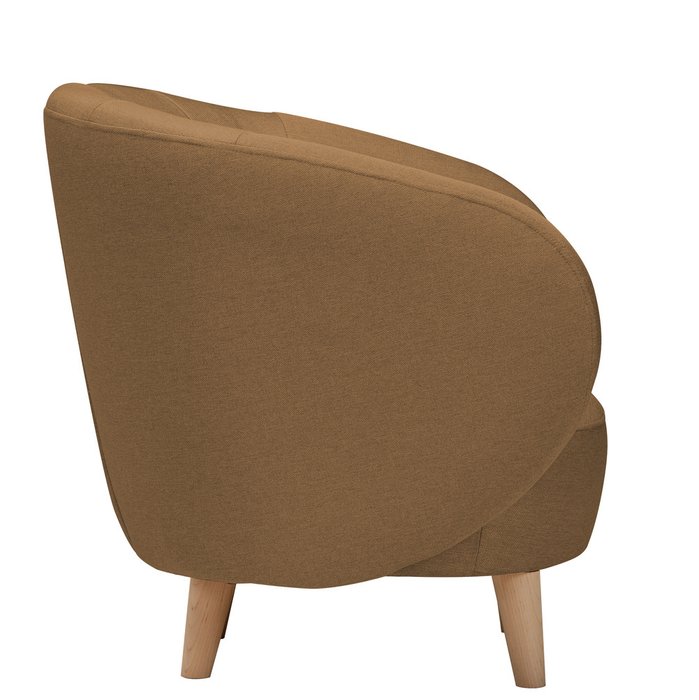 Кресло Мод светло-коричневого цвета - лучшие Интерьерные кресла в INMYROOM