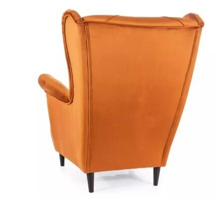 Кресло Lady оранжевого цвета - купить Интерьерные кресла по цене 57415