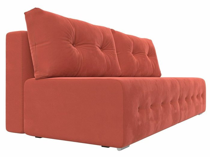 Прямой диван-кровать Лондон кораллового цвета - лучшие Прямые диваны в INMYROOM